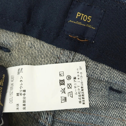 【中古】ピーティーゼロチンクエ PT05 SWING ストレッチ コットン デニムパンツ ジーンズ ネイビー【サイズ33】【 状態ランクC 】【 メンズ 】