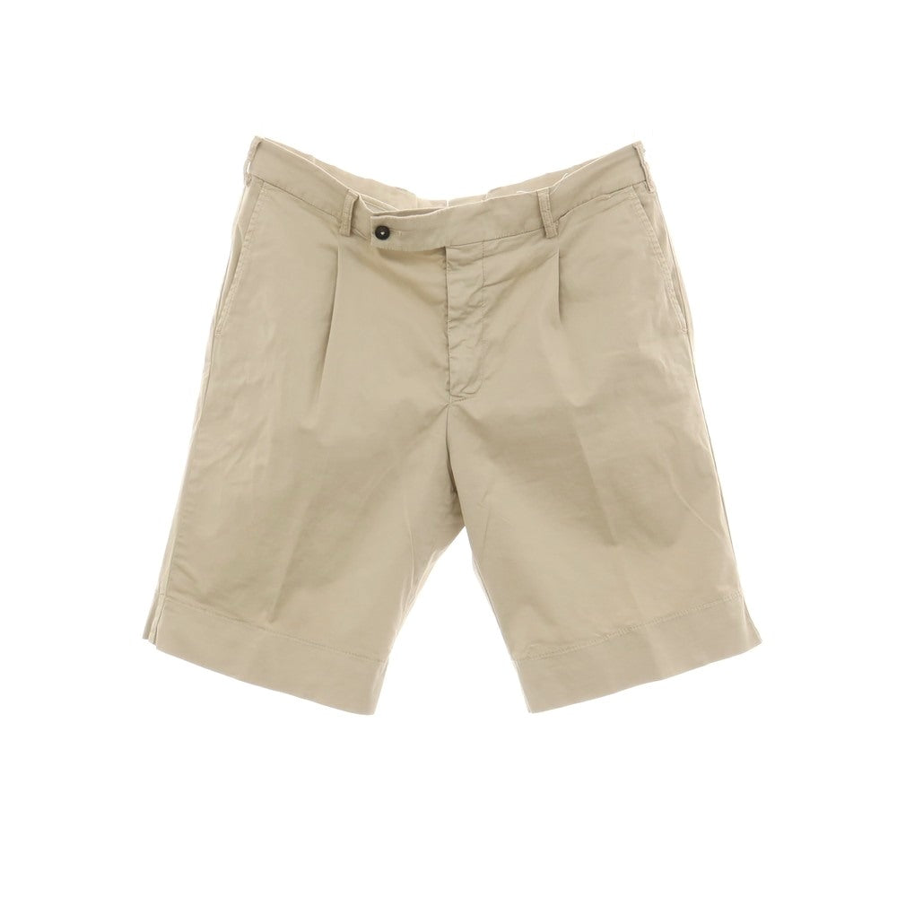 【中古】ベルウィッチ BERWICH ストレッチ ツイルコットン ショートパンツ ダークベージュ【サイズ50】【 状態ランクC 】【 メンズ 】