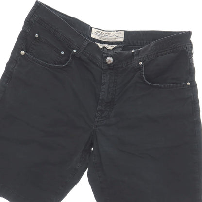 【中古】ヤコブコーエン JACOB COHEN PW6636 ストレッチ コットン ショートパンツ ブラック【サイズ36】【 状態ランクB 】【 メンズ 】