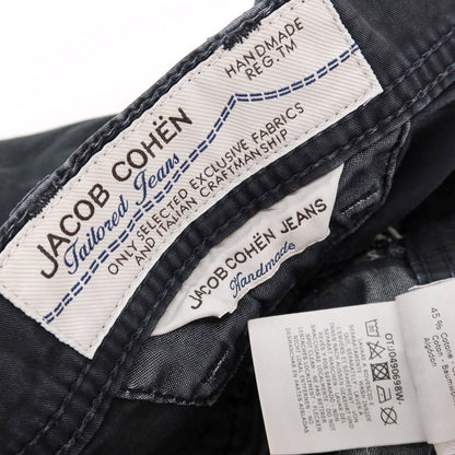 【中古】ヤコブコーエン JACOB COHEN PW6636 ストレッチ コットン ショートパンツ ブラック【サイズ36】【 状態ランクB 】【 メンズ 】