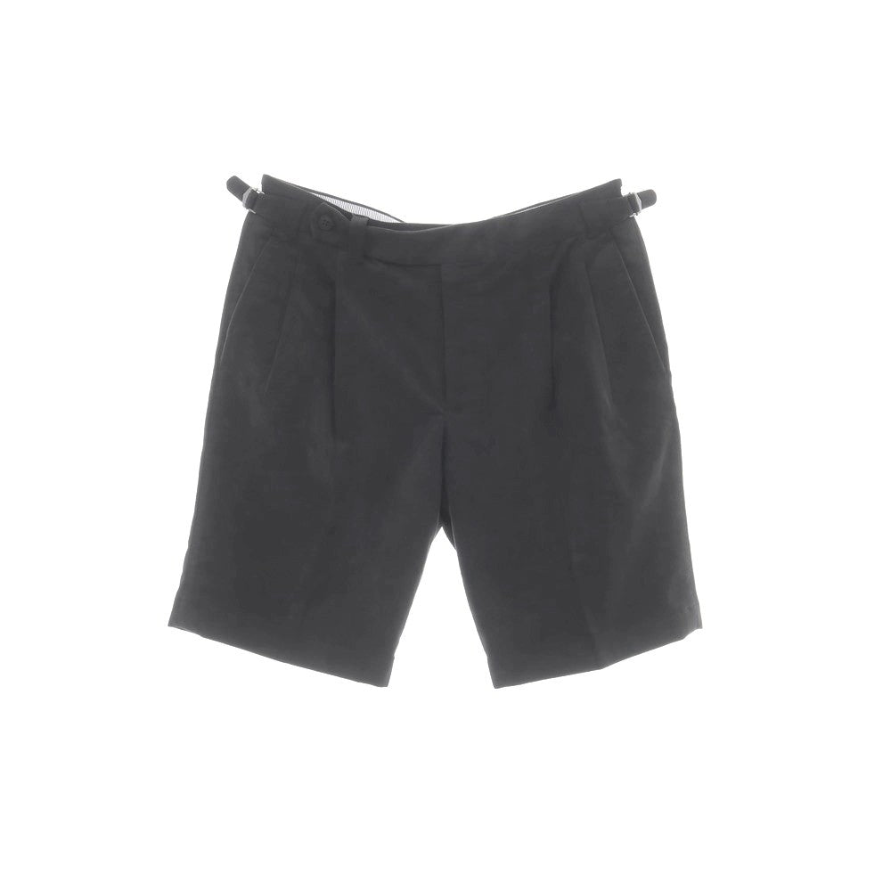 【中古】イガラシトラウザーズ 五十嵐 IGARASHI TROUSERS ストレッチ ポリエステル ショートパンツ ブラック【サイズ48】【 状態ランクB 】【 メンズ 】