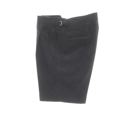 【中古】イガラシトラウザーズ 五十嵐 IGARASHI TROUSERS ストレッチ ポリエステル ショートパンツ ブラック【サイズ48】【 状態ランクB 】【 メンズ 】