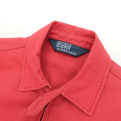 【中古】ポロ ラルフローレン Polo Ralph Lauren コットン スイングトップ ドリズラー レッド【サイズS】【 状態ランクC 】【 メンズ 】