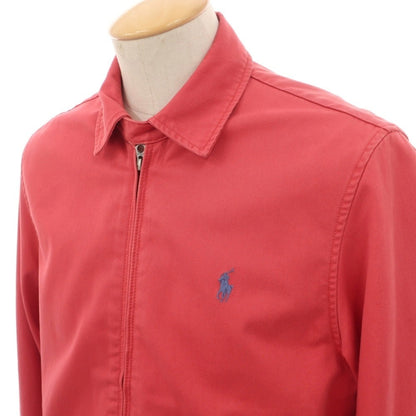 【中古】ポロ ラルフローレン Polo Ralph Lauren コットン スイングトップ ドリズラー レッド【サイズS】【 状態ランクC 】【 メンズ 】