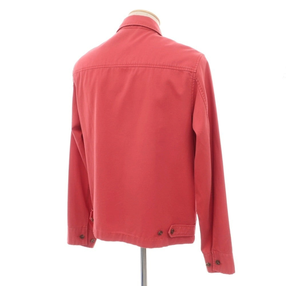 【中古】ポロ ラルフローレン Polo Ralph Lauren コットン スイングトップ ドリズラー レッド【サイズS】【 状態ランクC 】【 メンズ 】