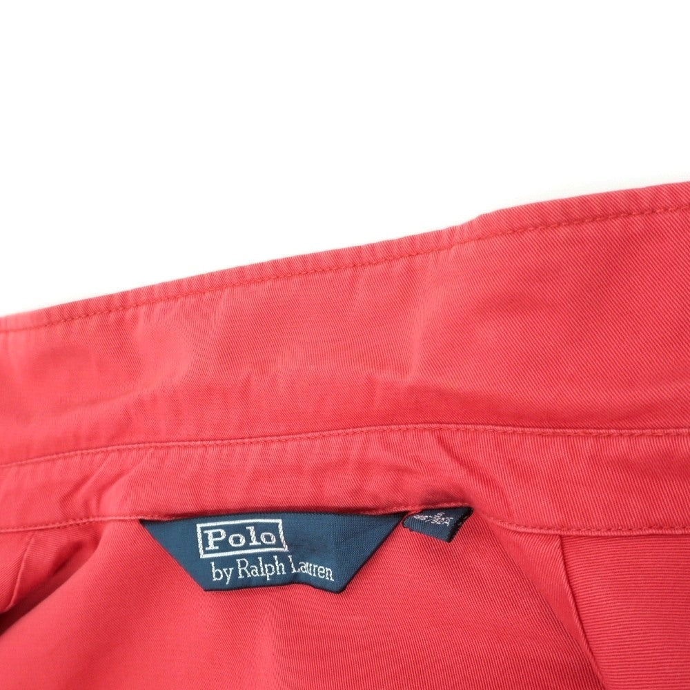 【中古】ポロ ラルフローレン Polo Ralph Lauren コットン スイングトップ ドリズラー レッド【サイズS】【 状態ランクC 】【 メンズ 】