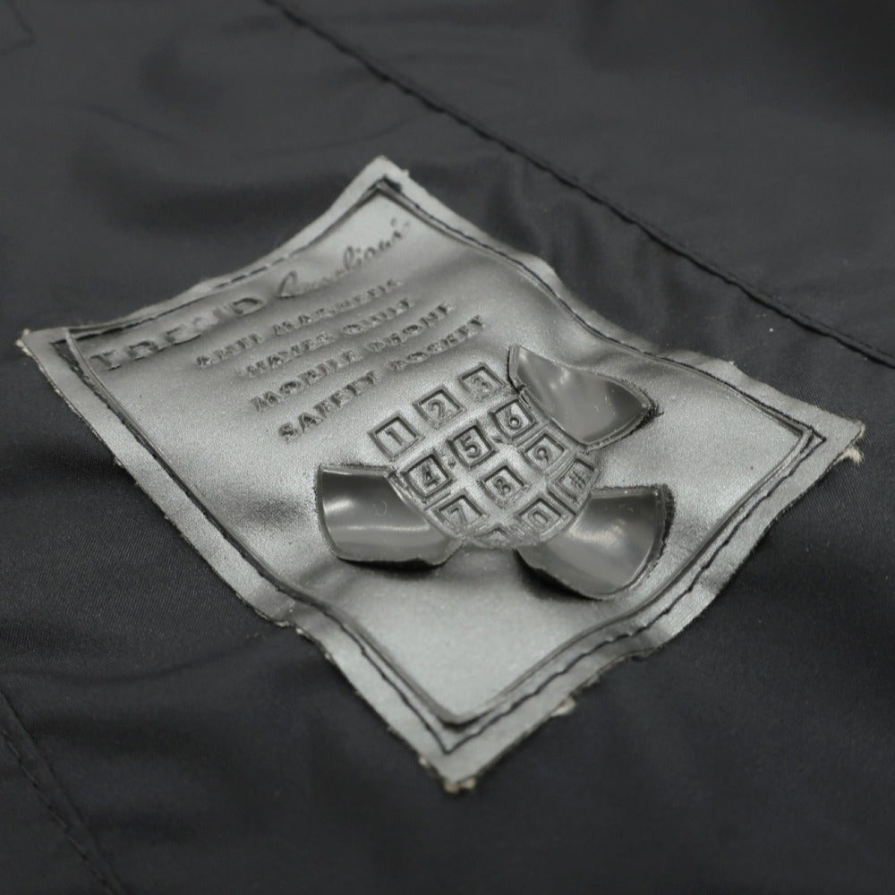 【中古】コルネリアーニ CORNELIANI ポリエステル フーデッドブルゾン ブラック【サイズ50】【 状態ランクC 】【 メンズ 】