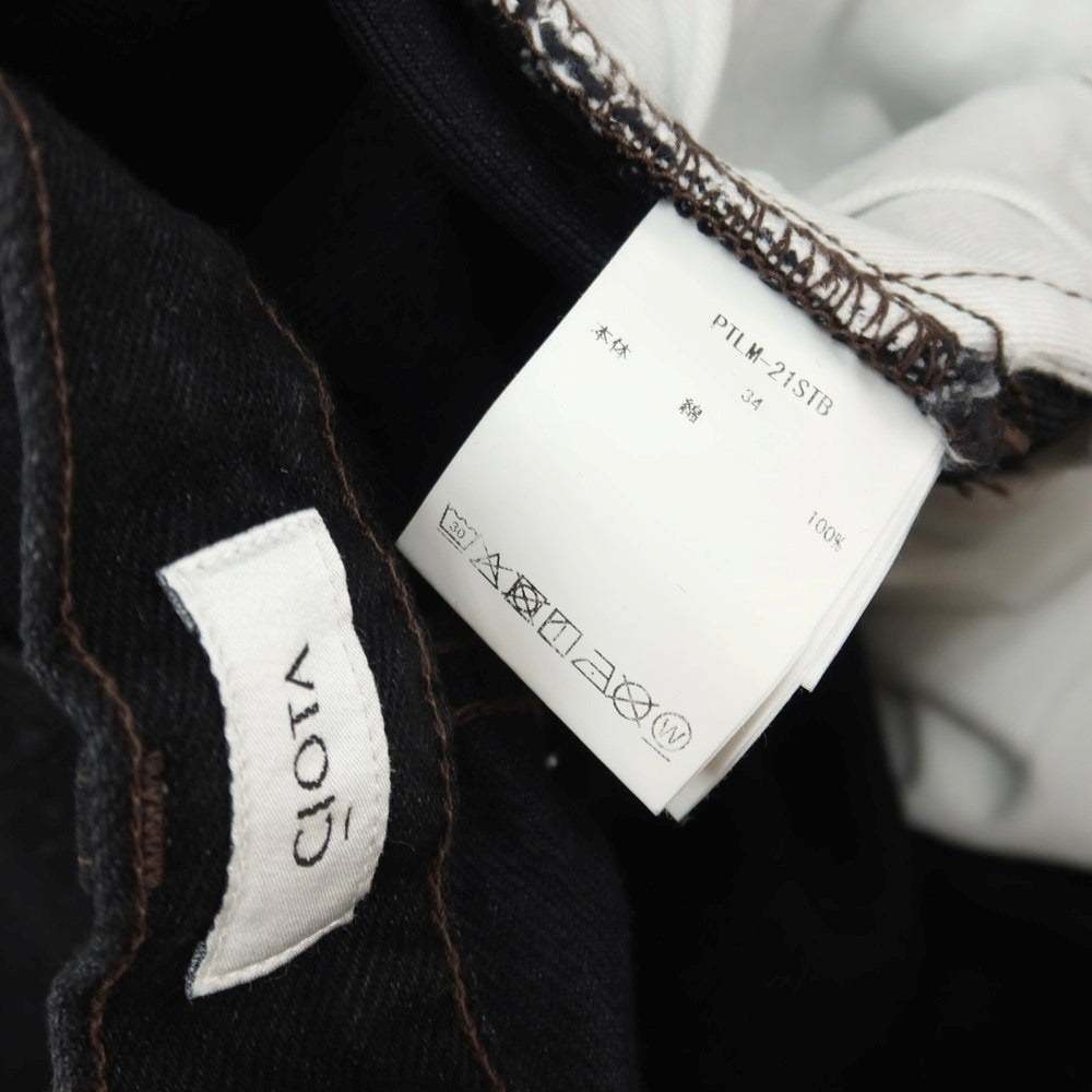 【中古】シオタ CIOTA コットン デニムパンツ ジーンズ ブラック【サイズ34】【 状態ランクB 】【 メンズ 】