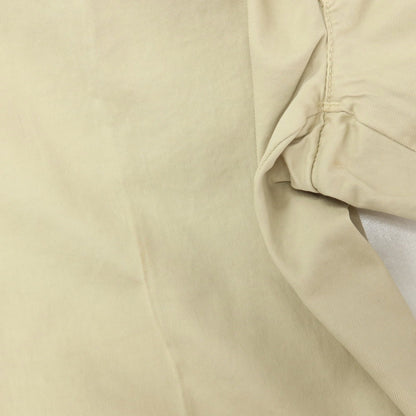 【中古】【未使用】インコテックス スラックス INCOTEX SLACKS ストレッチ ツイルコットン カジュアルスラックスパンツ ライトイエローベージュ【サイズ32】【 状態ランクS 】【 メンズ 】