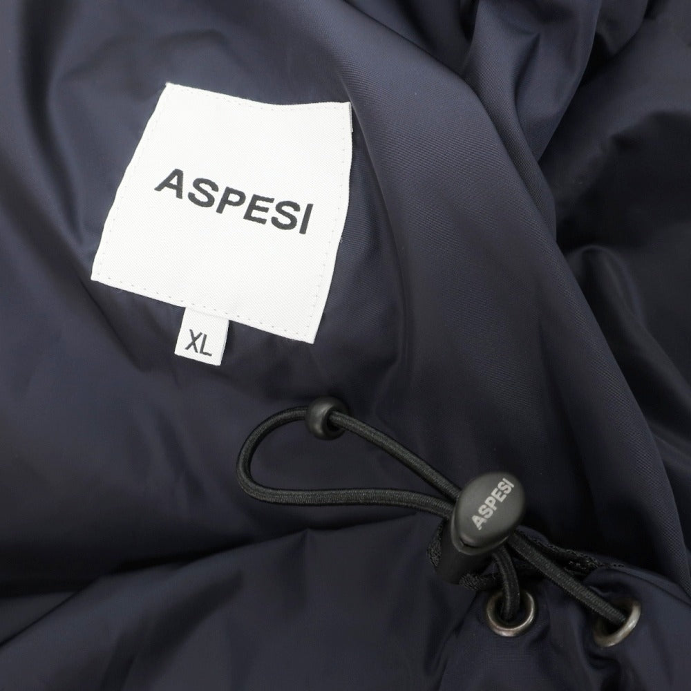 【中古】アスペジ ASPESI ナイロン M-65 パッカブル フィールドジャケット ネイビー【サイズXL】【 状態ランクC 】【 メンズ 】