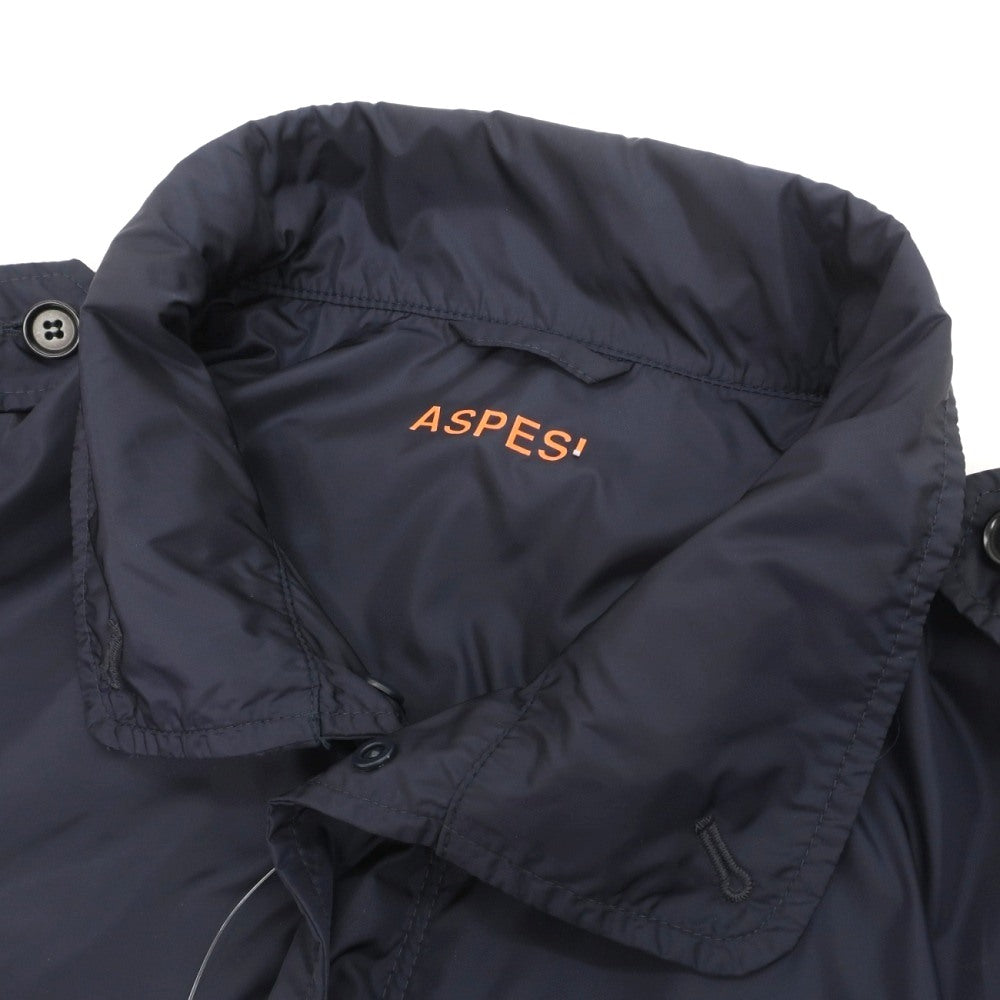 【中古】アスペジ ASPESI ナイロン M-65 パッカブル フィールドジャケット ネイビー【サイズXL】【 状態ランクC 】【 メンズ 】