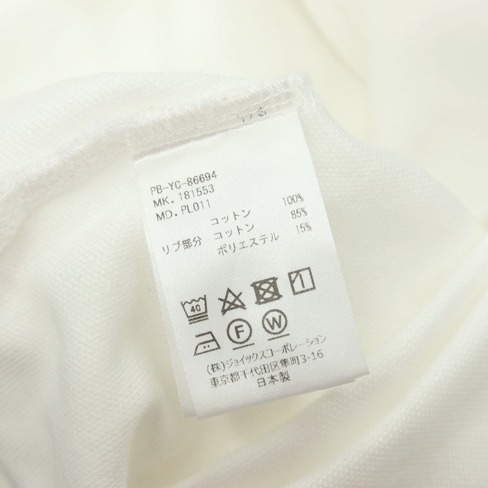 【中古】サイコバニー Psycho Bunny コットン 半袖ポロシャツ ホワイトxネオンピンク【サイズXL】【 状態ランクB 】【 メンズ 】
