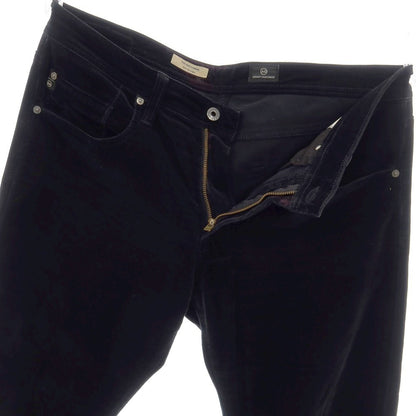 【中古】エージー アドリアーノゴールドシュミット AG Adriano Goldschmied ストレッチ コットン 細畝 コーデュロイパンツ ブラック【サイズ34】【 状態ランクC 】【 メンズ 】