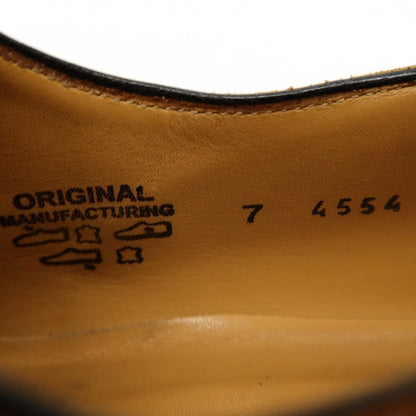 【中古】フランチェスコ ベニーニョ FRANCESCO BENIGNO カーフ レザー ドレスシューズ ライトブラウン【サイズ7】【 状態ランクC 】【 メンズ 】