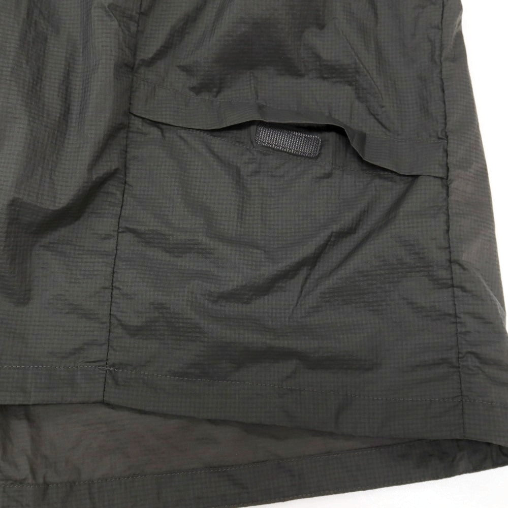 【中古】パタゴニア patagonia ナイロン ポケッタブル フーディニ ハーフジップ プルオーバー シェルジャケット ウィンドブレーカー ダークグレー【サイズM】【 状態ランクA 】【 メンズ 】