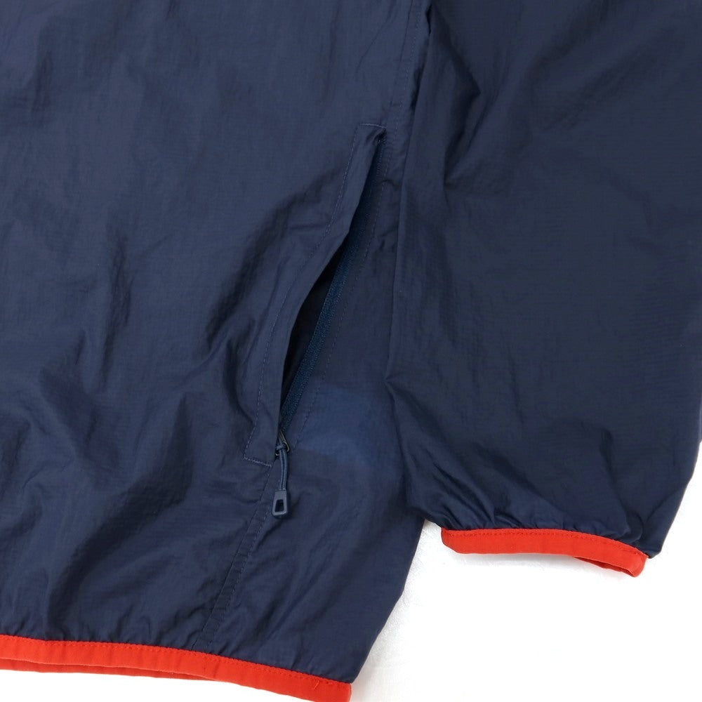 【中古】パタゴニア patagonia ナイロン ポケッタブル フーディニ スナップT プルオーバー シェルジャケット ネイビーxレッド【サイズM】【 状態ランクA 】【 メンズ 】