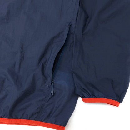 【中古】パタゴニア patagonia ナイロン ポケッタブル フーディニ スナップT プルオーバー シェルジャケット ネイビーxレッド【サイズM】【 状態ランクA 】【 メンズ 】