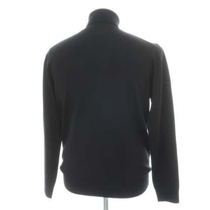 【中古】【未使用】ユナイテッドアローズ UNITED ARROWS ウール タートルネック プルオーバーニット ブラック【サイズM】【 状態ランクS 】【 メンズ 】