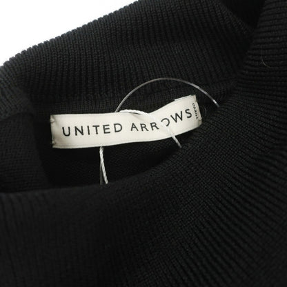 【中古】【未使用】ユナイテッドアローズ UNITED ARROWS ウール タートルネック プルオーバーニット ブラック【サイズM】【 状態ランクS 】【 メンズ 】