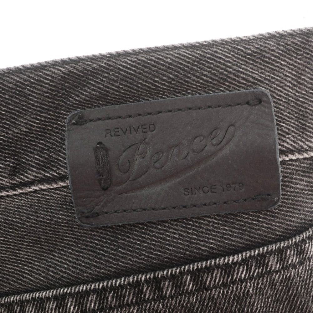 【中古】ペンス PENCE コットン デニムパンツ ウォッシュブラック【サイズ31】【 状態ランクB 】【 メンズ 】
