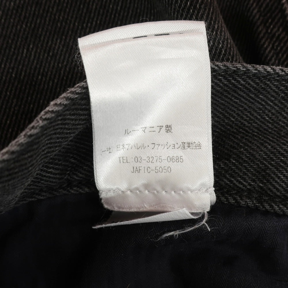 【中古】ペンス PENCE コットン デニムパンツ ウォッシュブラック【サイズ31】【 状態ランクB 】【 メンズ 】