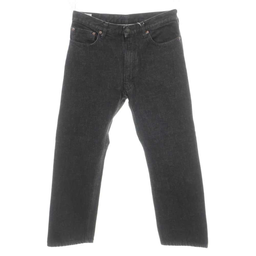 【中古】アナトミカ ANATOMICA コットン デニムパンツ ジーンズ ウォッシュブラック【サイズ34】【 状態ランクB 】【 メンズ 】