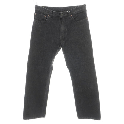 【中古】アナトミカ ANATOMICA コットン デニムパンツ ジーンズ ウォッシュブラック【サイズ34】【 状態ランクB 】【 メンズ 】
