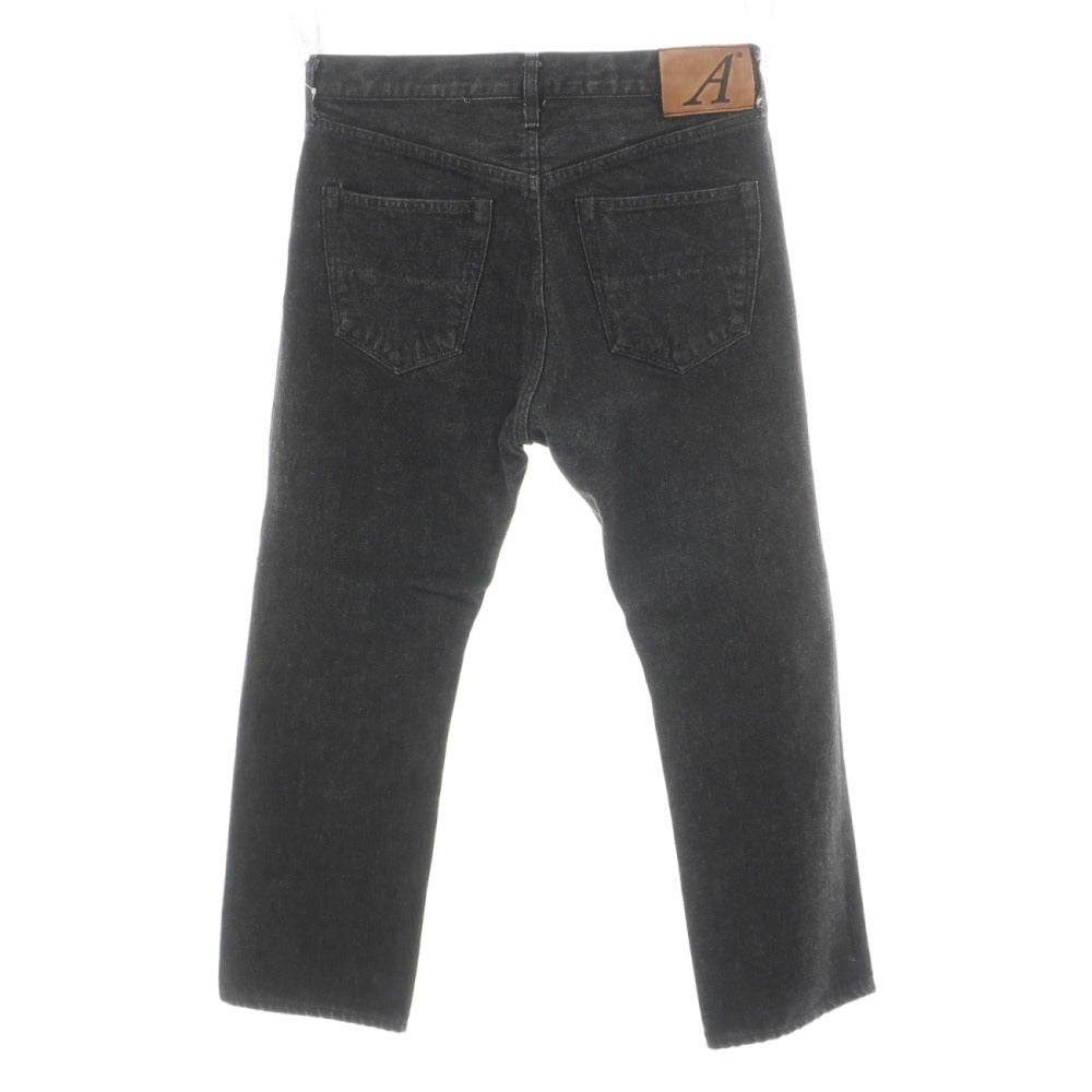【中古】アナトミカ ANATOMICA コットン デニムパンツ ジーンズ ウォッシュブラック【サイズ34】【 状態ランクB 】【 メンズ 】