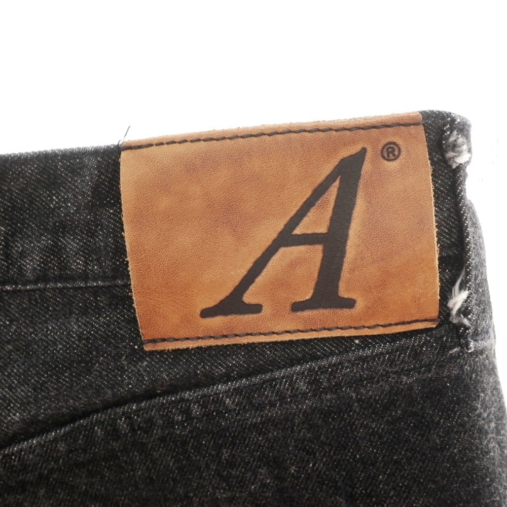 【中古】アナトミカ ANATOMICA コットン デニムパンツ ジーンズ ウォッシュブラック【サイズ34】【 状態ランクB 】【 メンズ 】