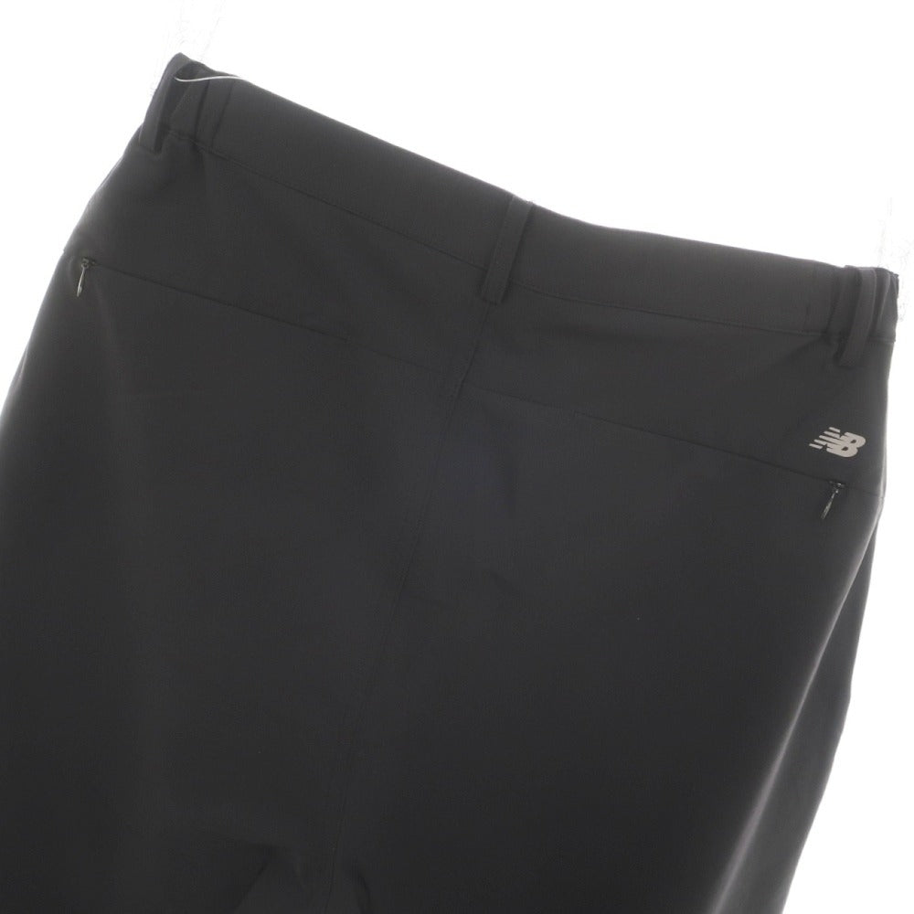 【中古】ニューバランス NEW BALANCE SOLOTEX ポリエステル ワイドテーパードシルエット イージーパンツ ブラック【サイズL】【 状態ランクB 】【 メンズ 】