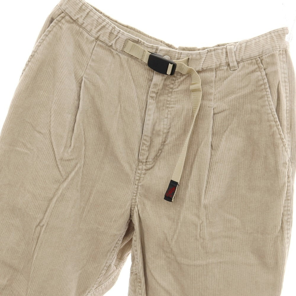 【中古】ノンネイティブ nonnative × グラミチ コットン イージー 太畝 コーデュロイパンツ ベージュ【サイズ3】【 状態ランクC 】【 メンズ 】