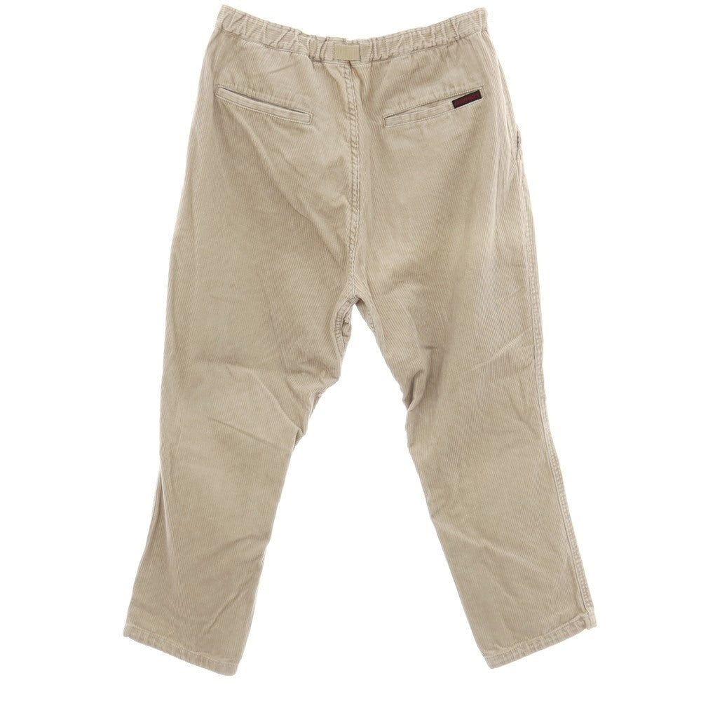 【中古】ノンネイティブ nonnative × グラミチ コットン イージー 太畝 コーデュロイパンツ ベージュ【サイズ3】【 状態ランクC 】【 メンズ 】