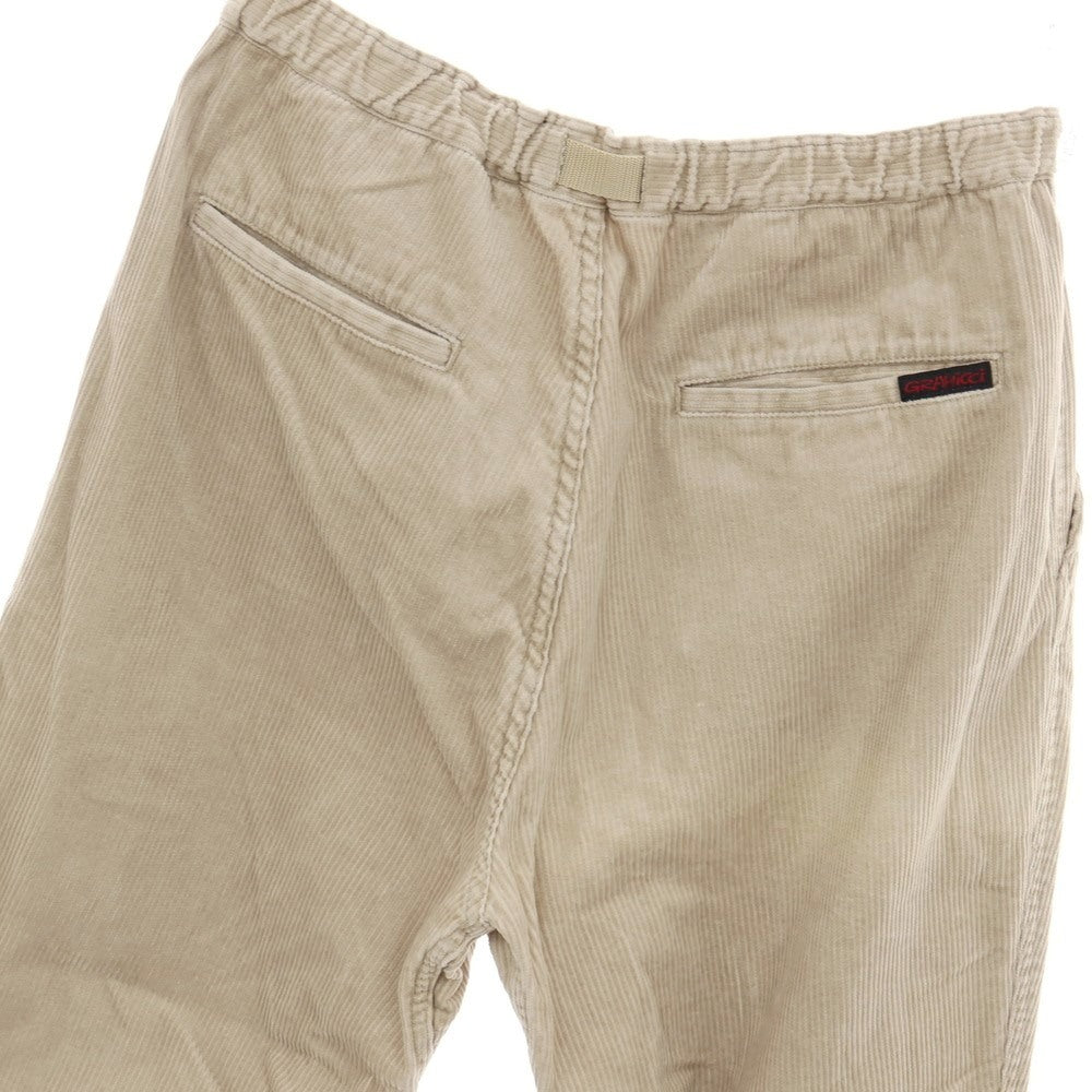 【中古】ノンネイティブ nonnative × グラミチ コットン イージー 太畝 コーデュロイパンツ ベージュ【サイズ3】【 状態ランクC 】【 メンズ 】