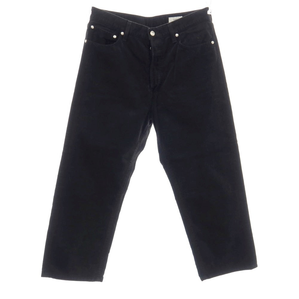 【中古】ハイク HYKE コットン コーデュロイパンツ ブラック【サイズ36】【 状態ランクB 】【 メンズ 】