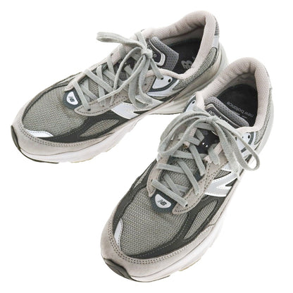 【中古】ニューバランス NEW BALANCE M990GL6 M990V6 made in USA スエード スニーカー グレー【サイズ26cm】【 状態ランクC 】【 メンズ 】