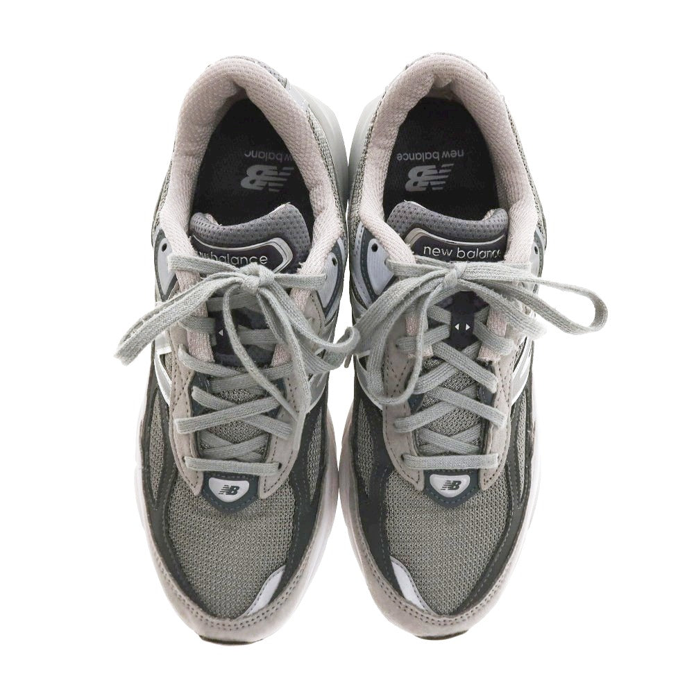 【中古】ニューバランス NEW BALANCE M990GL6 M990V6 made in USA スエード スニーカー グレー【サイズ26cm】【 状態ランクC 】【 メンズ 】