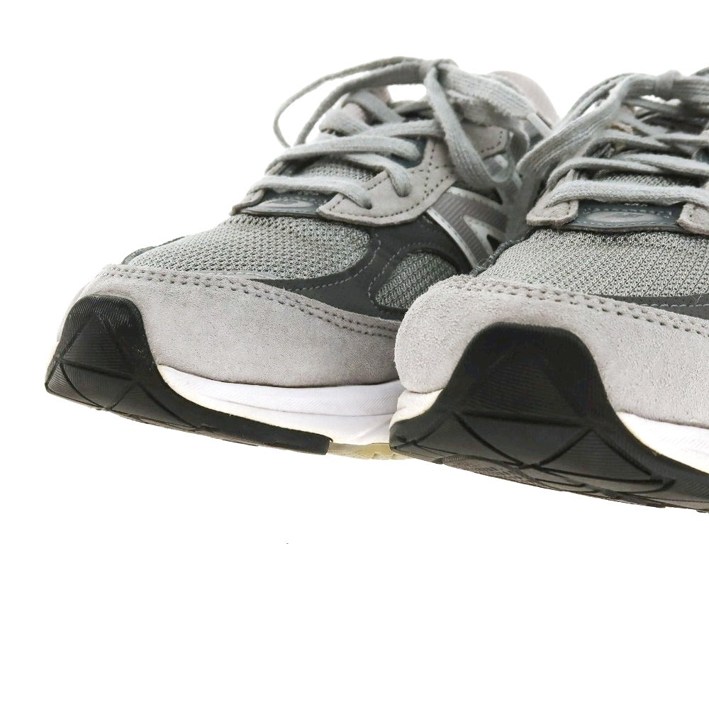 【中古】ニューバランス NEW BALANCE M990GL6 M990V6 made in USA スエード スニーカー グレー【サイズ26cm】【 状態ランクC 】【 メンズ 】