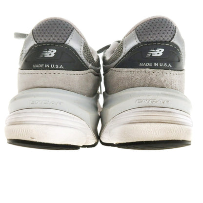 【中古】ニューバランス NEW BALANCE M990GL6 M990V6 made in USA スエード スニーカー グレー【サイズ26cm】【 状態ランクC 】【 メンズ 】