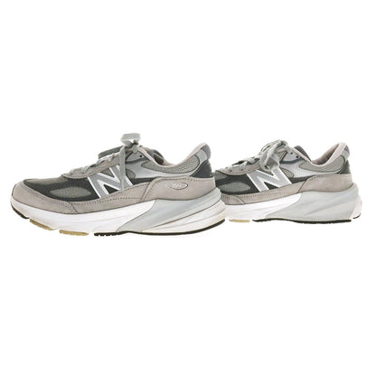 【中古】ニューバランス NEW BALANCE M990GL6 M990V6 made in USA スエード スニーカー グレー【サイズ26cm】【 状態ランクC 】【 メンズ 】