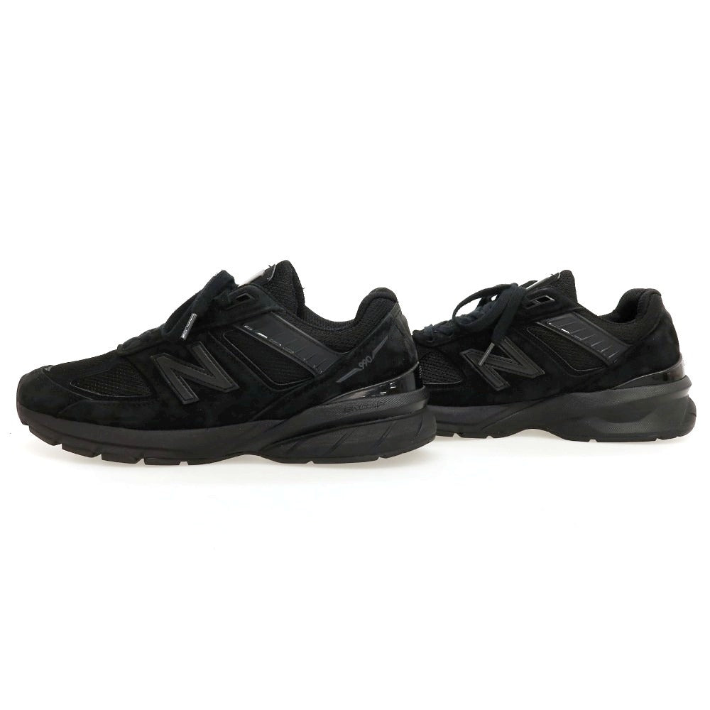 【中古】ニューバランス NEW BALANCE M990BB5 M990V5 made in USA スエード スニーカー ブラック【サイズ26cm】【 状態ランクB 】【 メンズ 】