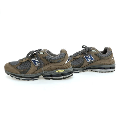 【中古】ニューバランス NEW BALANCE MR2002CU made in USA スエード スニーカー ウォームグレーxグレー【サイズ26cm】【 状態ランクC 】【 メンズ 】