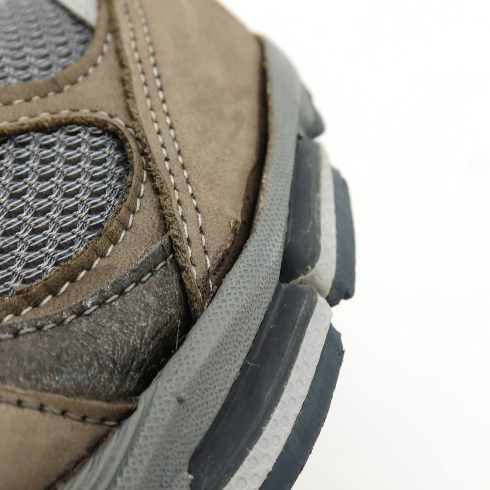 【中古】ニューバランス NEW BALANCE MR2002CU made in USA スエード スニーカー ウォームグレーxグレー【サイズ26cm】【 状態ランクC 】【 メンズ 】
