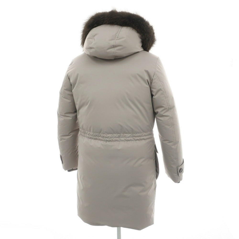 【新品】ムーレー MOORER HELSINKY-ADS ポリエステルポリウレタン フーデッド ダウンコート グレー【サイズ46】【 状態ランクN 】【 メンズ 】