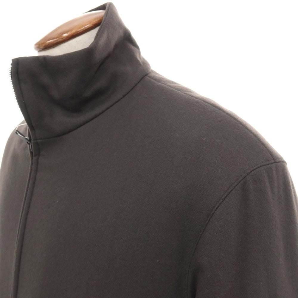 【新品】イーヴォ Hevo ウールナイロンカシミヤポリウレタン スタンドカラー 中綿ブルゾン ブラウングレー【サイズ48】【 状態ランクN 】【 メンズ 】
