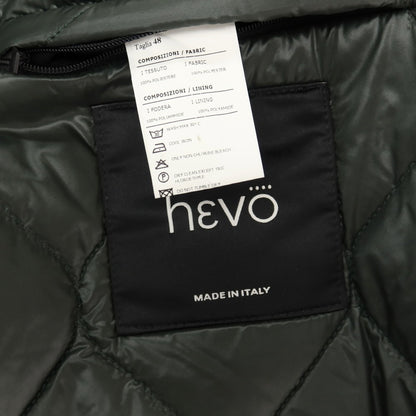 【新品アウトレット】イーヴォ Hevo ポリエステル 中綿入り フーデッドコート ブラック【サイズ48】【 状態ランクN- 】【 メンズ 】