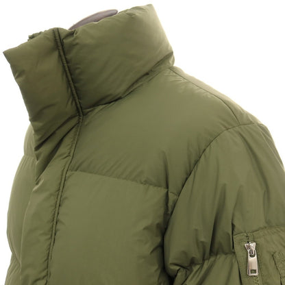 【新品】アルファスタイル ALPHA STYLE APEX レバレット クロップド ダウンパファー ナイロン スタンドカラー ダウンジャケット オリーブグリーン【サイズL】【 状態ランクN 】【 メンズ 】