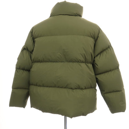 【新品】アルファスタイル ALPHA STYLE APEX レバレット クロップド ダウンパファー ナイロン スタンドカラー ダウンジャケット オリーブグリーン【サイズL】【 状態ランクN 】【 メンズ 】