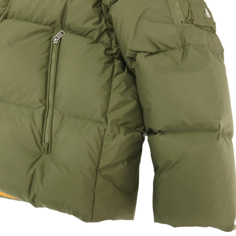 【新品】アルファスタイル ALPHA STYLE APEX レバレット クロップド ダウンパファー ナイロン スタンドカラー ダウンジャケット オリーブグリーン【サイズL】【 状態ランクN 】【 メンズ 】