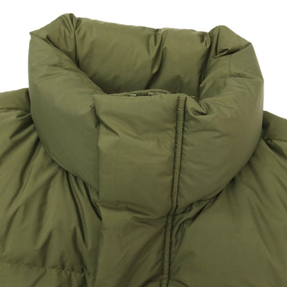【新品】アルファスタイル ALPHA STYLE APEX レバレット クロップド ダウンパファー ナイロン スタンドカラー ダウンジャケット オリーブグリーン【サイズL】【 状態ランクN 】【 メンズ 】