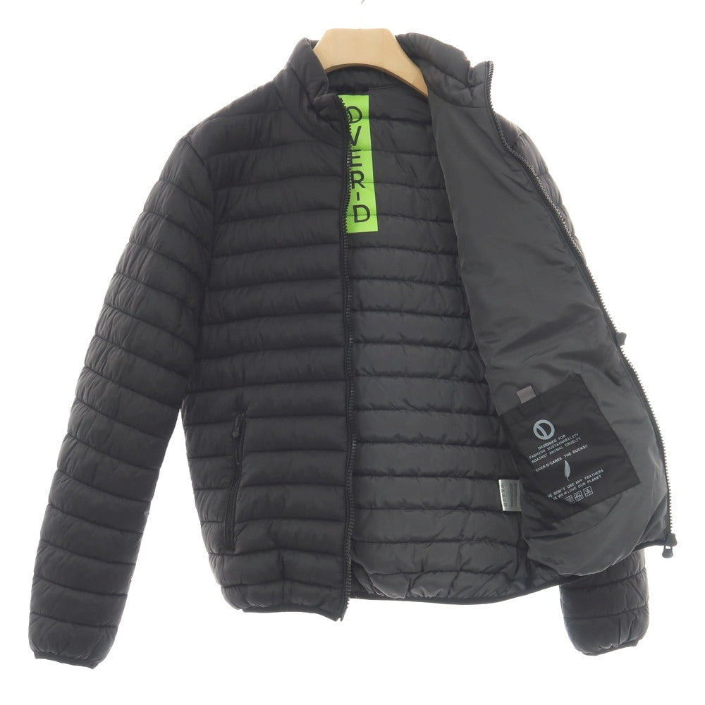 【新品】オーバーディー OVER/D ポリエステル スタンドカラー 中綿ブルゾン ブラック【サイズL】【 状態ランクN 】【 メンズ 】